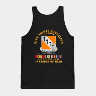 51st Signal Battalion - Invasion of Iraq Tank Top